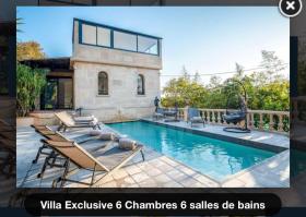 Центр Канн Вилла Jaliel Luxe 6 спален 6 ванных комнат на 12 человек - Бассейн Сауна Хаммам
